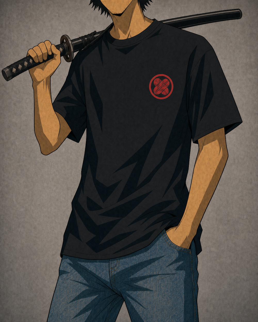 Mugen Spirit Emblem Embroidered T-Shirt